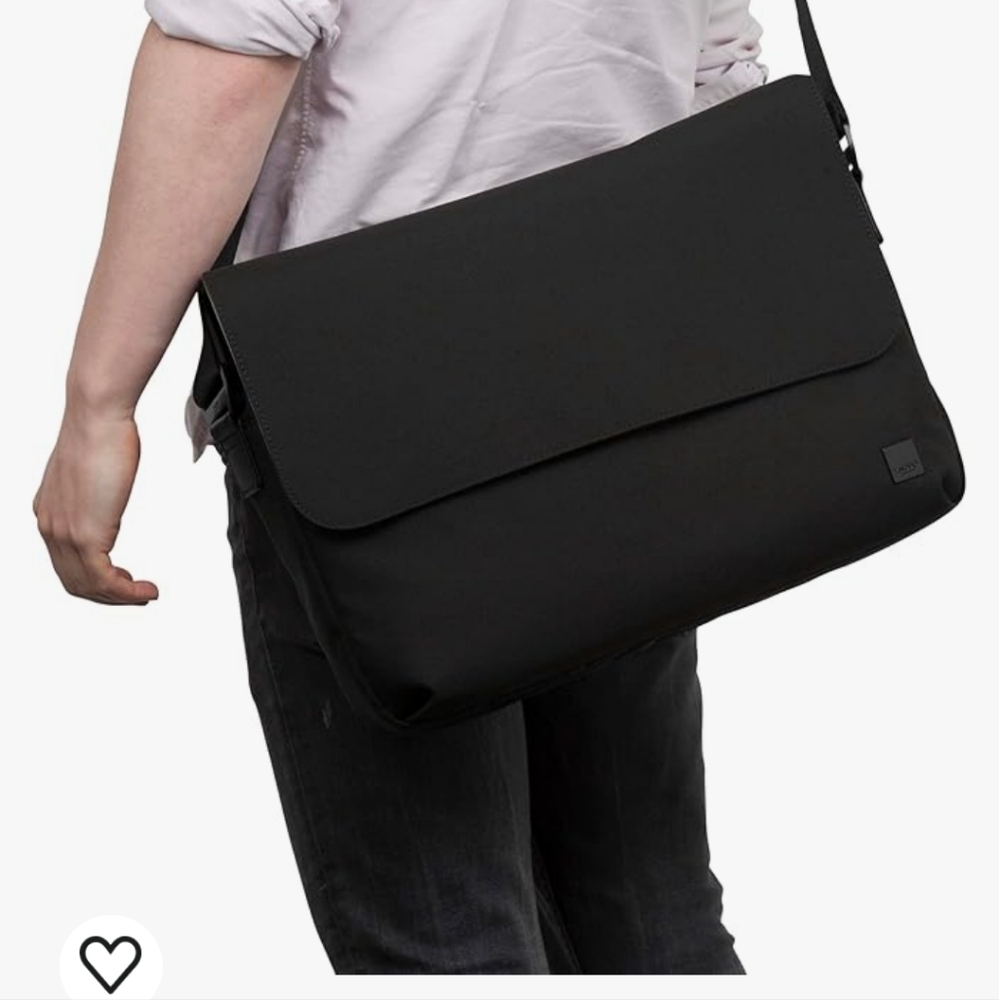 Knomo London Brampton Fabric Laptop Messenger Bag